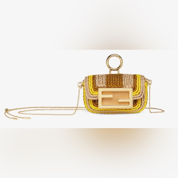 FENDI Nano Baguette Charm Bag - Picture 1 of 16